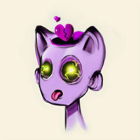 Raver #1348, Purple Lone Wolf