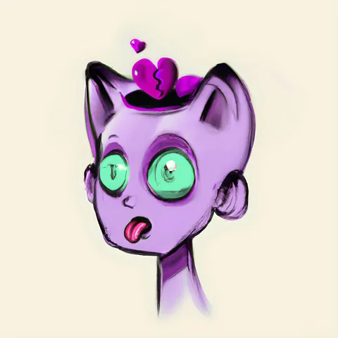 Raver #1498, Purple Lone Wolf